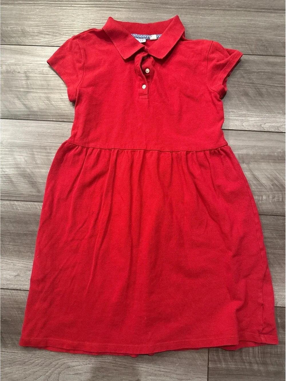 GapKids Uniform Polo Dress Red Size L